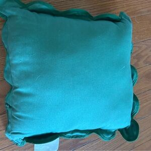 NWT Green Decorative Pillow 13 X 13 throw pillow